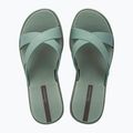 Klapki damskie Ipanema High Fashion II Slide green/glitter green/grey 2