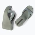 Klapki damskie Ipanema High Fashion II Slide green/glitter green/grey 3