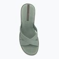 Klapki damskie Ipanema High Fashion II Slide green/glitter green/grey 5
