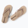 Japonki damskie Ipanema Mesh Chic Plat beige/glitter beige 3