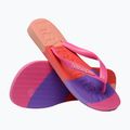 Japonki Havaianas Top Logomania Colors II pink flux 12