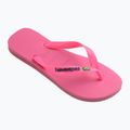 Japonki Havaianas Brasil Logo Neon pink flux / pink flux 8