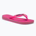 Japonki Havaianas Brasil Logo Neon pink flux