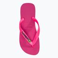 Japonki Havaianas Brasil Logo Neon pink flux 7