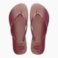 Japonki damskie Havaianas Slim Gloss amaranth 3