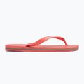 Japonki Havaianas Brasil Logo tropical coral 2