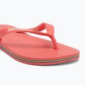 Japonki Havaianas Brasil Logo tropical coral 7