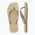 Japonki damskie Havaianas Slim Square sand grey 11