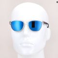 Okulary przeciwsłoneczne Julbo Idol Spectron gloss translucent shiny crystal/matt dark blue 6