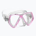 Zestaw do snorkelingu dziecięcy Mares Combo Zephir Junior pink/clear 2