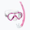Zestaw do snorkelingu dziecięcy Mares Combo Seahorse pink/clear