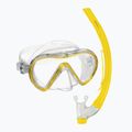 Zestaw do snorkelingu Mares Combo Stream yellow/clear