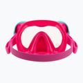 Maska do snorkelingu dziecięca Mares Turtle aqua/pink 4