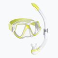 Zestaw do snorkelingu Mares Combo Wahoo Neon yellow/white/clear 411779SF