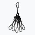 Zestaw ekspresów wspinaczkowych Black Diamond Hotforge Quickpack Set 6 szt. 12 cm light gray