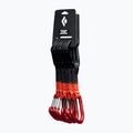 Zestaw ekspresów wspinaczkowych Black Diamond Hotforge Hybrid Quickpack Set 6 szt. 12 cm octane
