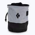Woreczek na magnezję Black Diamond Mojo Zip pewter