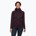 Bluza trekkingowa damska Black Diamond Factor Hoody bordeaux