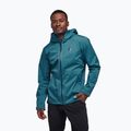 Kurtka przeciwdeszczowa męska Black Diamond Stormline Stretch creec blue 2