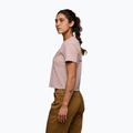 Koszulka damska Black Diamond Faded Crop pale mauve 2