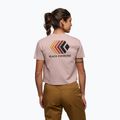 Koszulka damska Black Diamond Faded Crop pale mauve 3