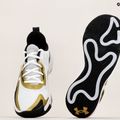 Buty do koszykówki Under Armour Spawn 5 white/black/metallic gold 13