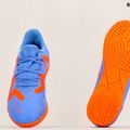 Buty piłkarskie dziecięce PUMA Future Play IT blue glimmer/puma white/ultra orange 11