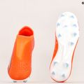 Buty piłkarskie dziecięce PUMA Ultra Match LL FG/AG ultra orange/puma white/blue glimmer 11