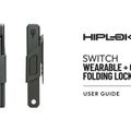 Zapięcie rowerowe Hiplok Switch black 9