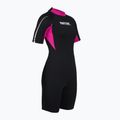 Pianka do pływania damska SEAC Shorty Relax 2.2 mm black/pink