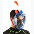 Maska pełnotwarzowa do snorkelingu SEAC Magica blue/orange 8