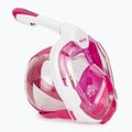 Maska pełnotwarzowa do snorkelingu SEAC Magica white/pink