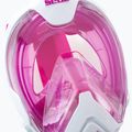 Maska pełnotwarzowa dla dzieci SEAC Magica White/Pink 4