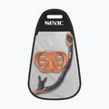 Zestaw do snorkelingu SEAC X-Frame Combo orange 2