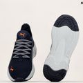 Buty do biegania męskie PUMA Softride Premier Slip-On navy/platinum gray/ultra orange 17