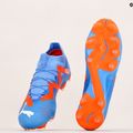 Buty piłkarskie męskie PUMA Future Match FG/AG blue glimmer/puma white/ultra orange 13