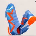 Buty piłkarskie męskie PUMA Future Ultimate Cage blue glimmer/puma white/ultra orange 11