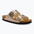 Klapki damskie Scholl Josephine Lamsynth taupe