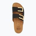 Klapki damskie Scholl Montery 2 Straps Ad Med black 4