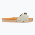 Klapki damskie Scholl Pescura Flat Massage Lea off white 2