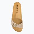 Klapki damskie Scholl Estelle Sue dark beige 5