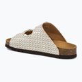 Klapki damskie Scholl Noelle Raf Te white 3