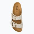 Klapki damskie Scholl Noelle Raf Te white 5