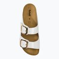 Klapki damskie Scholl Noelle Patlea white 5