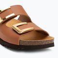 Klapki damskie Scholl Monterey 2 Straps Ad Med camel 7