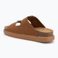 Klapki damskie Scholl Noelle Chunky Suede cognac 3