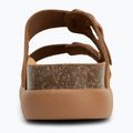 Klapki damskie Scholl Noelle Chunky Suede cognac 6