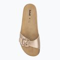 Klapki damskie Scholl Estelle Laminated taupe 5