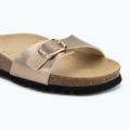 Klapki damskie Scholl Estelle Laminated taupe 7