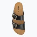 Klapki damskie Scholl Josephine Laminated black 5